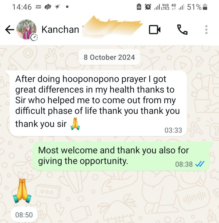 Testimonial of Kanchan